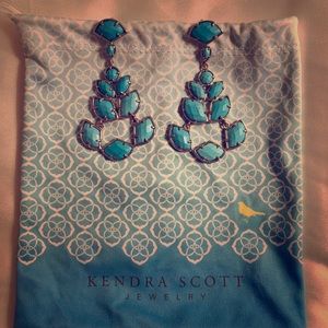 Kendra Scott Chandelier Earrings Turquoise